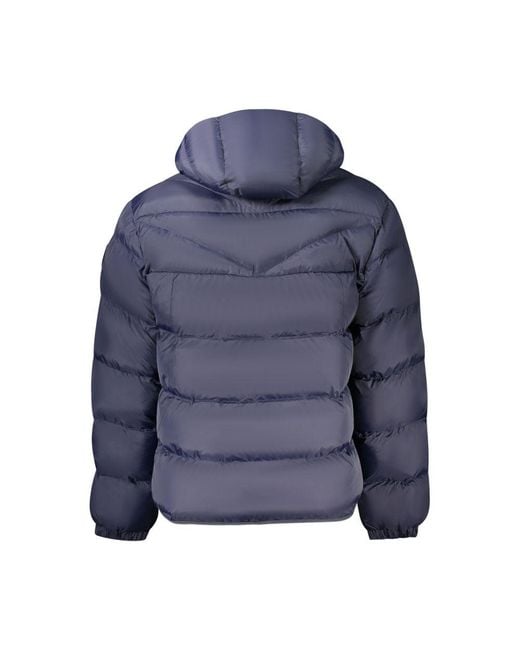 Napapijri Blue Polyamide Jacket for men