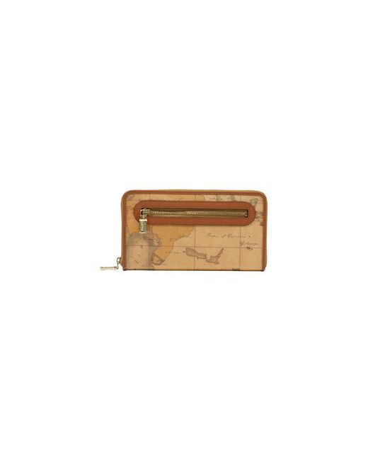 Alviero Martini 1A Classe Natural Beige Leather Wallet