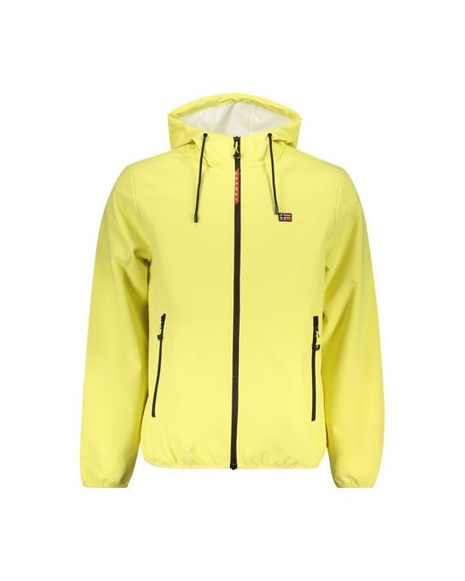 Norway 1963 Yellow Polyester Men's Jacket for men
