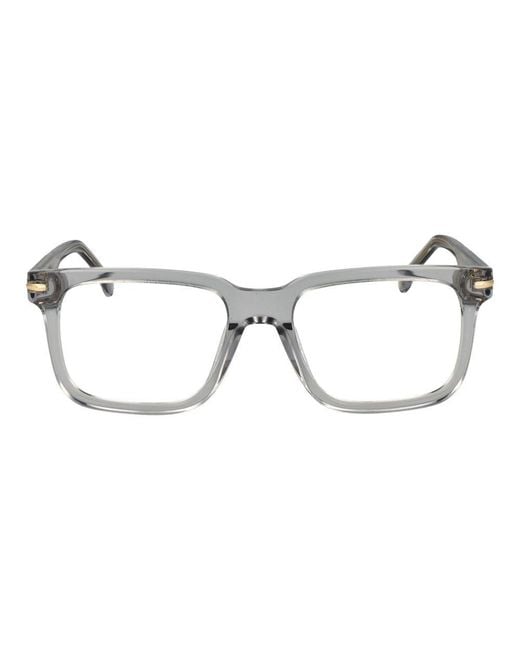 Carrera Metallic Gray Acetate Glasses (frames) for men