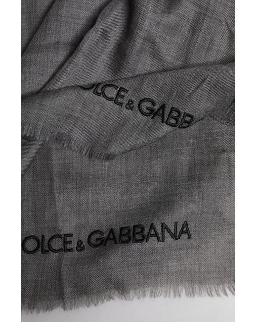 Dolce & Gabbana Black Scarves