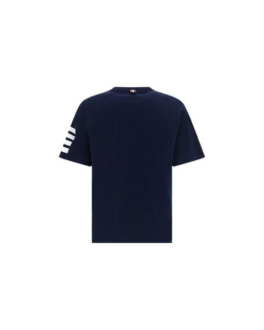 Thom Browne Blue Cotton T for men
