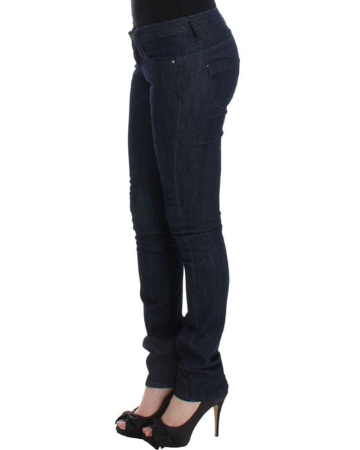 CoSTUME NATIONAL Skinny Leg Jeans Blue Sig12552