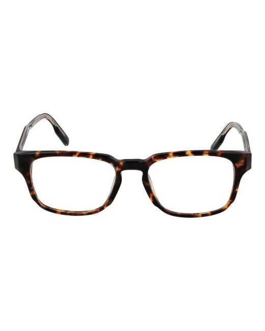 Zegna Black Brown Acetate Glasses (frames) for men