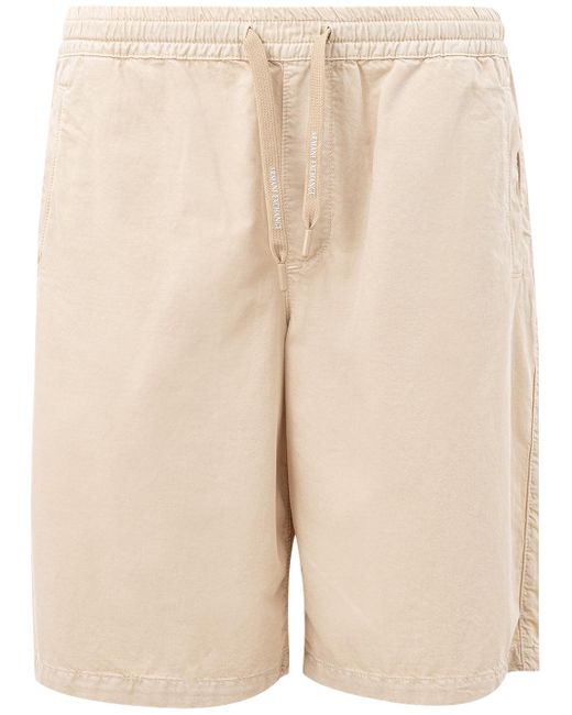 Armani Exchange Natural Chic Elastic Waist Shorts for men
