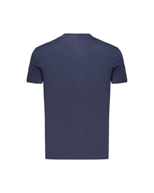 Tommy Hilfiger Blue Blu Cotton Mens T for men