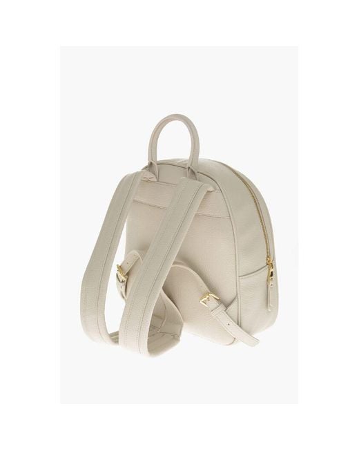 Moschino Natural Beige Polyethylene Backpack