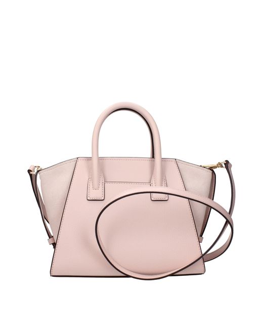 Michael Kors Pink Leather Handbags