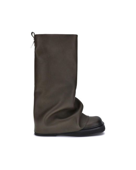 The Attico Brown Robin Boots