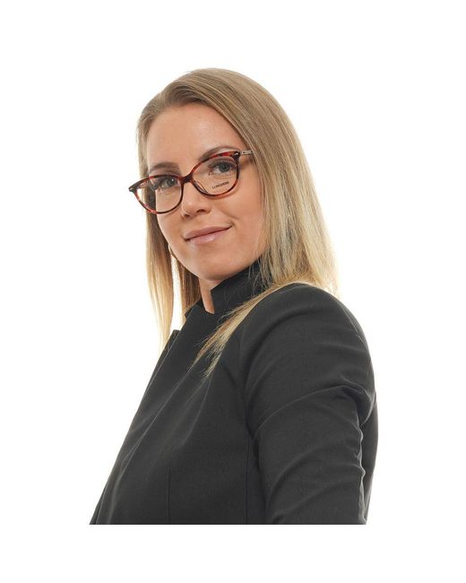 Longines Brown Plastic Glasses (Frames)