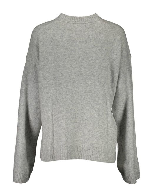 Calvin Klein Gray Wool Sweater