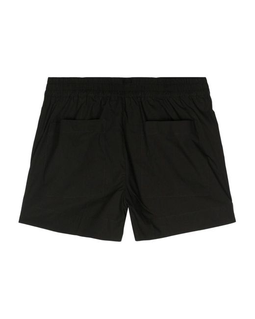 P.A.R.O.S.H. Pink Elasticated-Waist Cotton Shorts