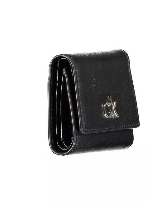 Calvin Klein Sleek Black Rfid Secure Wallet