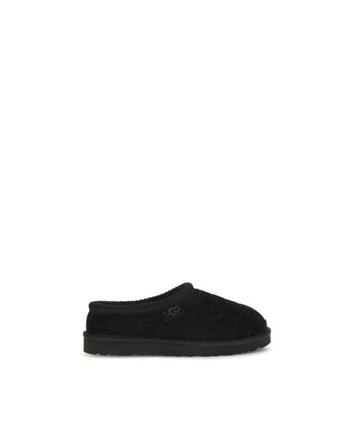 Ugg Black Suede Leather Mules for men