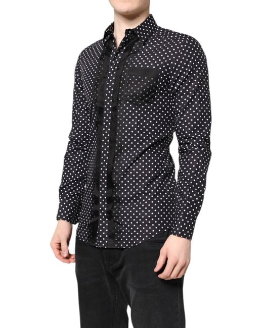 Dolce & Gabbana Black Casual Shirts for men