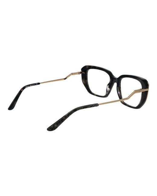 MARCIANO BY GUESS Black Gray Acetate Glasses (frames)