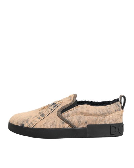 Dolce & Gabbana Brown Sneakers for men