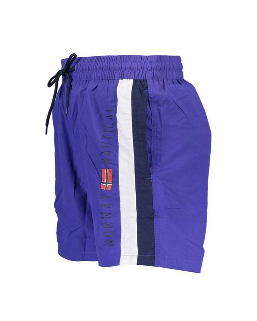 Norway 1963 Blue Polyamide Swimwear for men