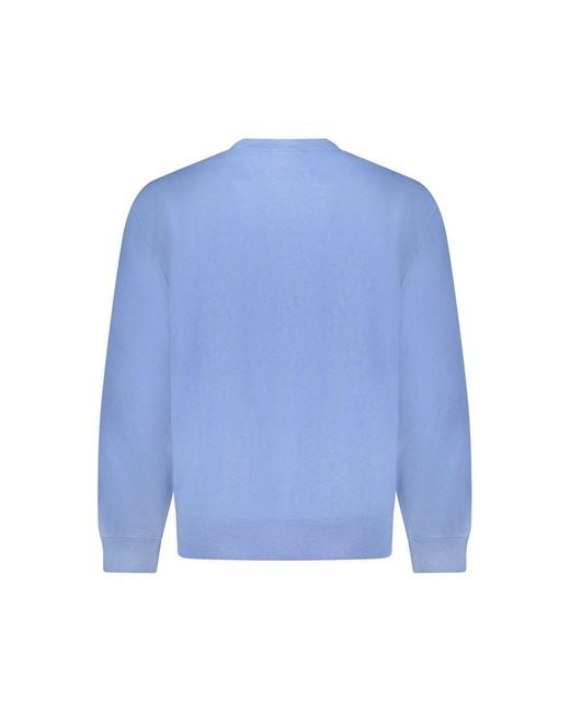 Calvin Klein Blue Cotton Sweater for men