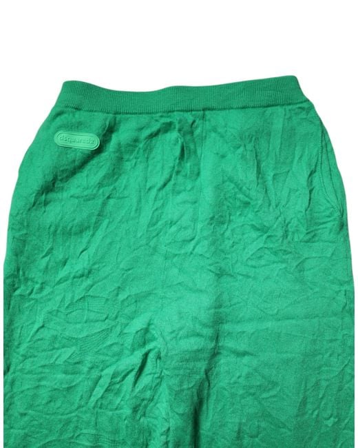 DSquared² Green Sweatpants for men