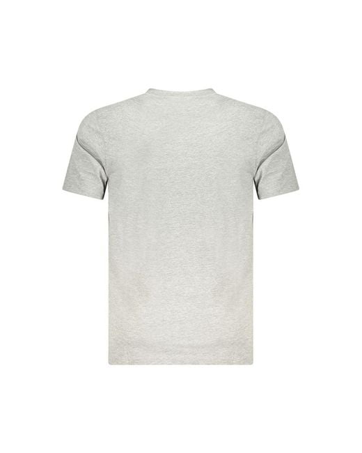 Roberto Cavalli Gray Tiger Graphic Tee for men