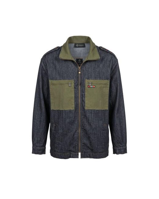 MR & MRS Gray Cotton Jacket for men