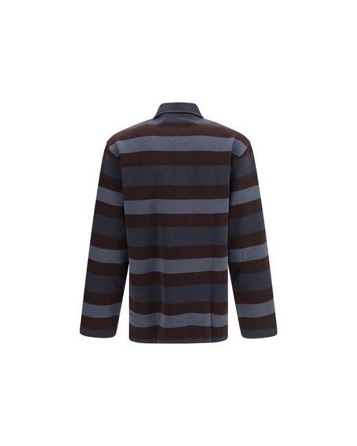 Off-White c/o Virgil Abloh Black Multicolor Cotton Polo Shirt - L for men