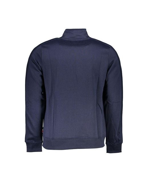 Gianmarco Venturi Blue Polyester Men's Sweatshirt for men