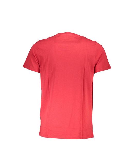 Roberto Cavalli Pink Cotton T-Shirt for men