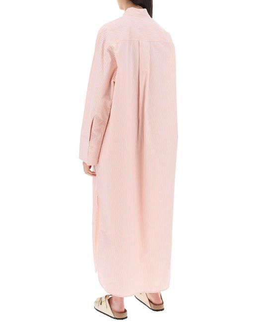 By Malene Birger Pink Abito Chemisier Perros