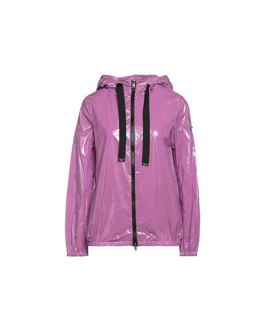 Herno Purple Multicolor Polyamide Clothing