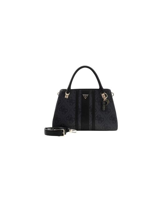 Guess Black Gray Polyethylene Handbag