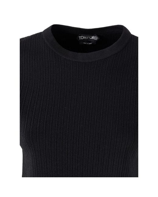Tom Ford Black Silk T for men
