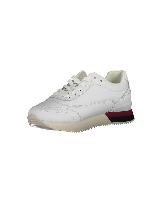 Tommy Hilfiger Gray Polyester Sneaker