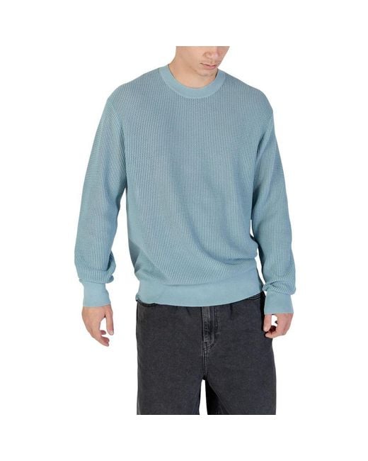 Calvin Klein Blue Cotton Sweatshirt for men