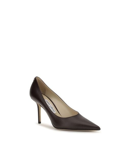 Jimmy Choo Multicolor Brown Calf Leather Bos Taurus High Heel Pumps