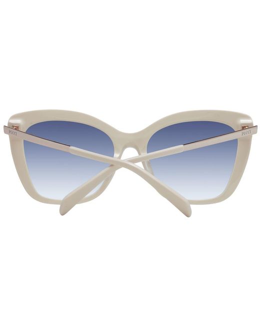 Emilio Pucci Blue Multicolor Sunglasses