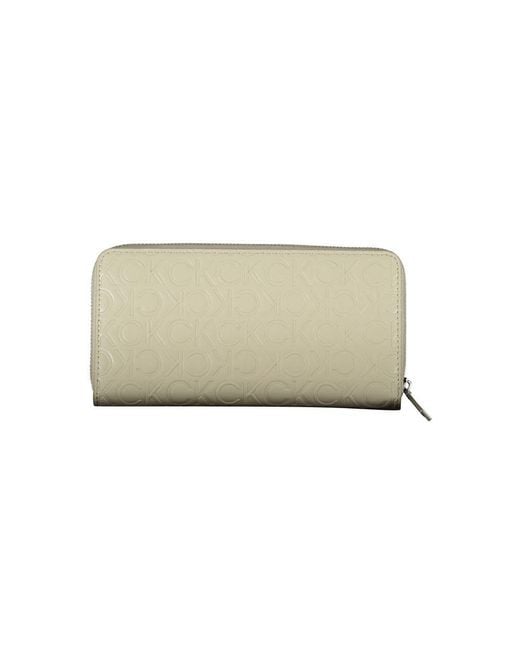Calvin Klein Natural Polyethylene Wallet