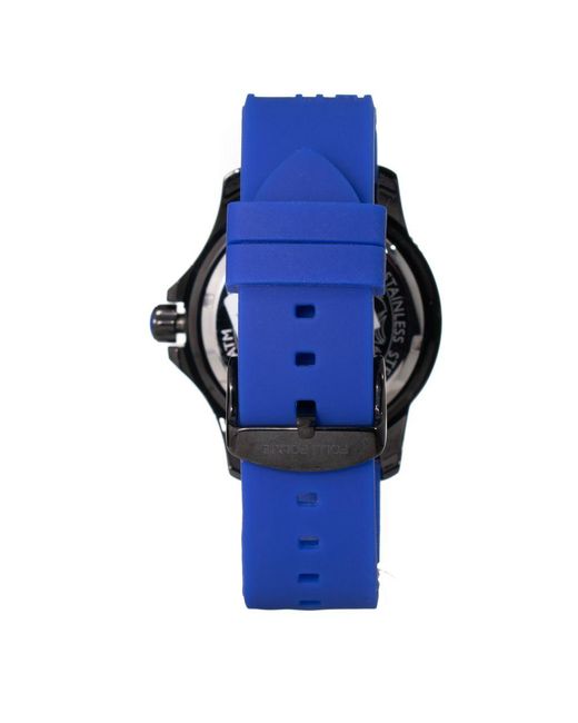 Folli Follie Blue Silicone Watch