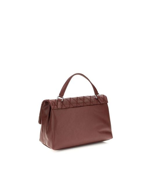 Zanellato Purple Multicolor Calf Leather Bos Taurus Handbag