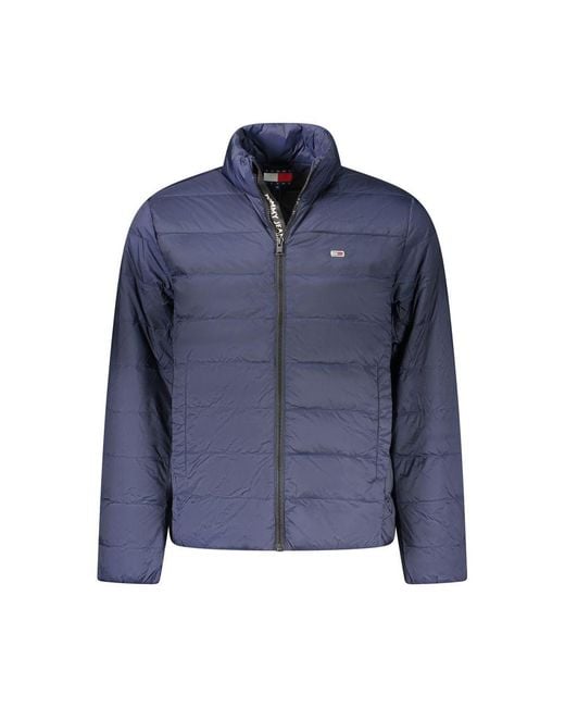 Tommy Hilfiger Blue Blu Poliammide Men's Jacket for men