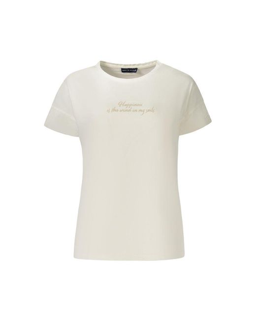North Sails White Bianco Cotton S T