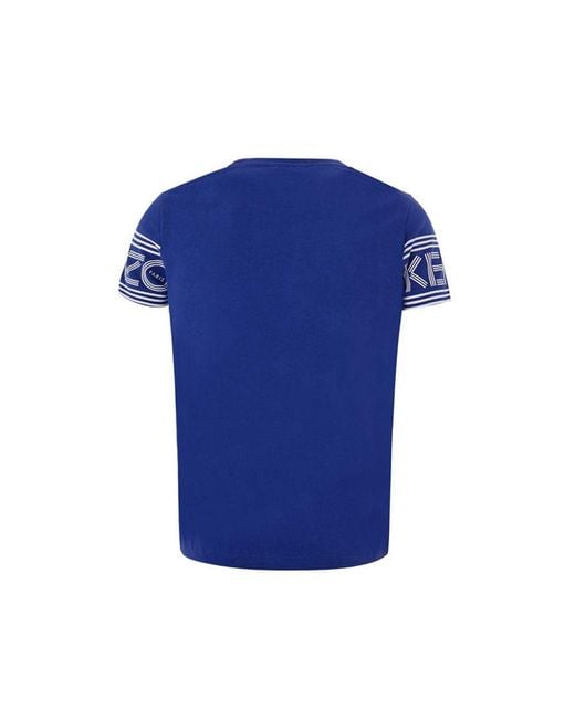KENZO Blue Cotton Tops & T-Shirt