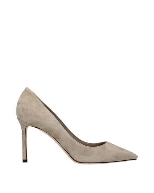Jimmy Choo Metallic Romy Pointedtoe Suede Pumps
