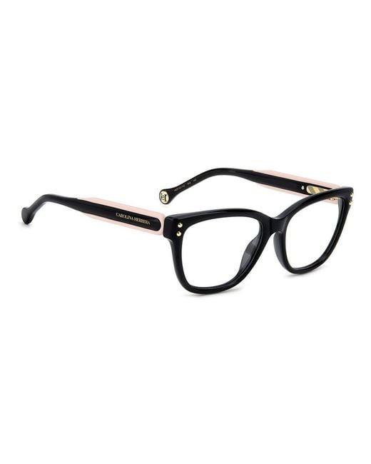 Carolina Herrera Black Plastic Glasses (frames)
