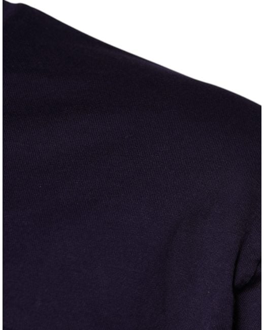 Dolce & Gabbana Blue Dg Tshirt Short Sleeves for men