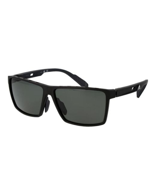 Adidas Black Plastic Sunglasses for men