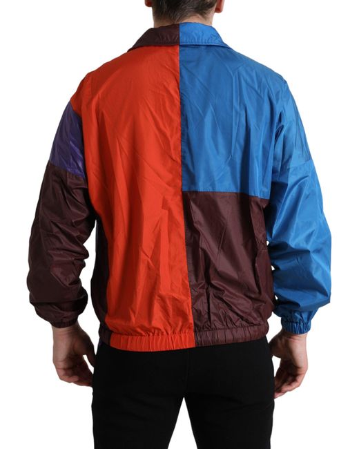 Multicolor shop windbreaker jacket