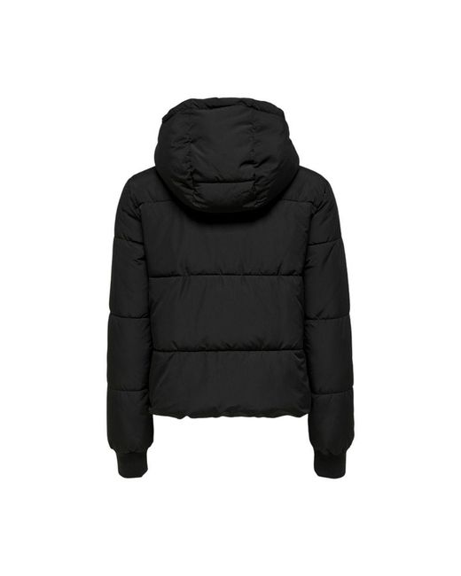 Jacqueline De Yong Black Polyester Jackets & Coat