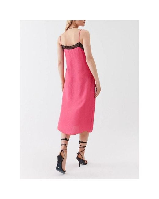 Patrizia Pepe Pink Viscose Casual Dress
